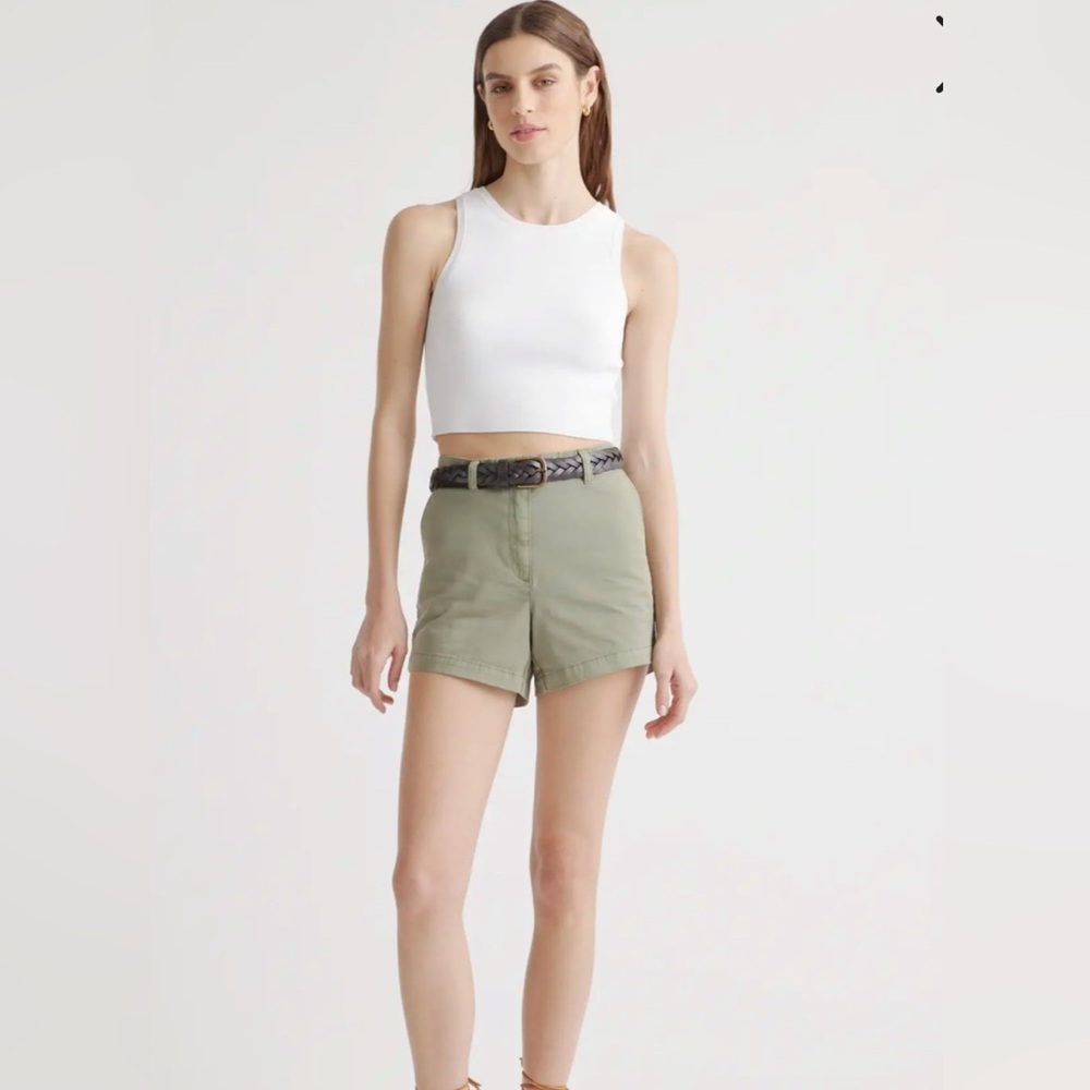 Quince stretch chino shorts